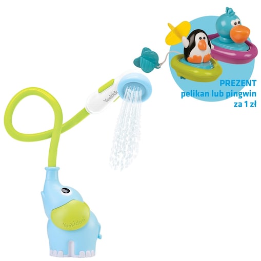 Prysznic słonik - niebieski - Opakowanie zamknięte