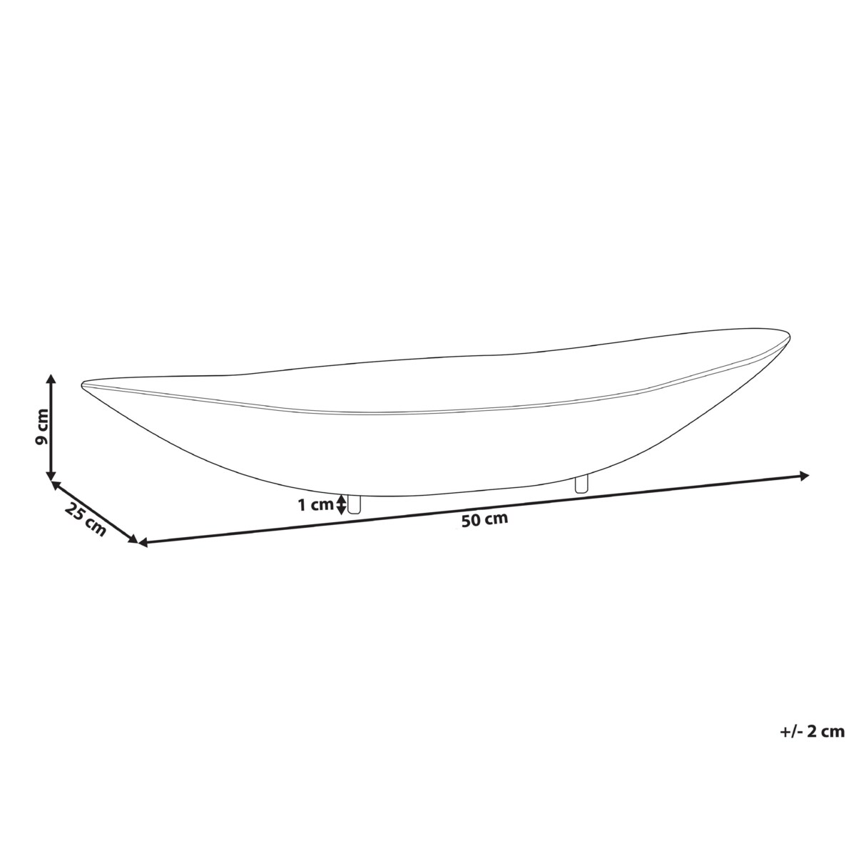 Patera dekoracyjna metalowa srebrna IBRASH