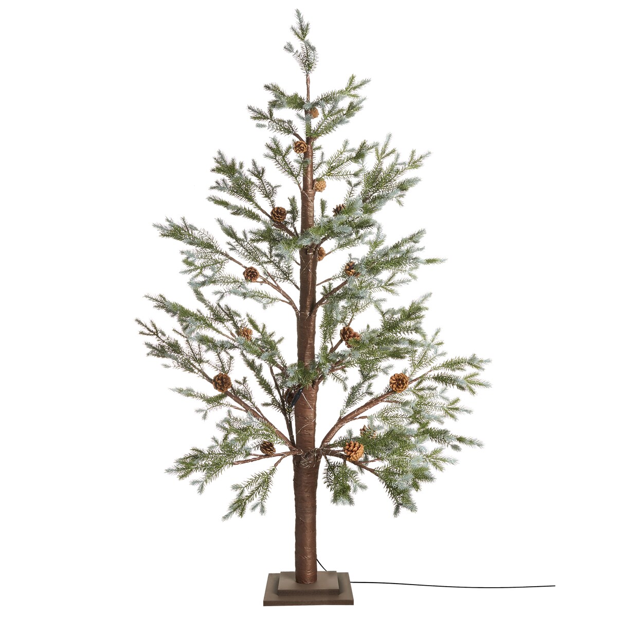 Dekoracja ogrodowa LED LAUGARAS 150 cm Choinka Zielony