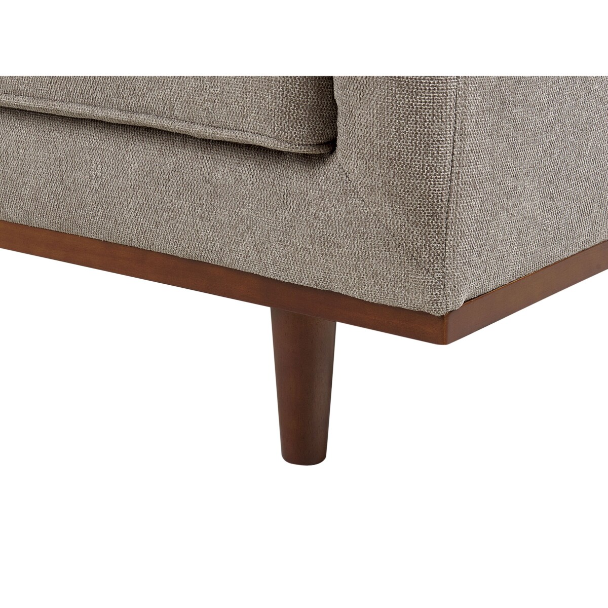 Sofa 3-osobowa jasnobrązowa SKAULE