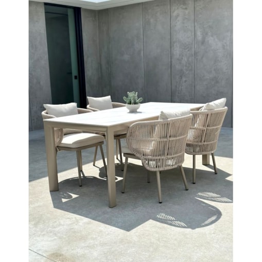 ZESTAW ALUMINIOWY AZZURE SZAMPAŃSKI 4