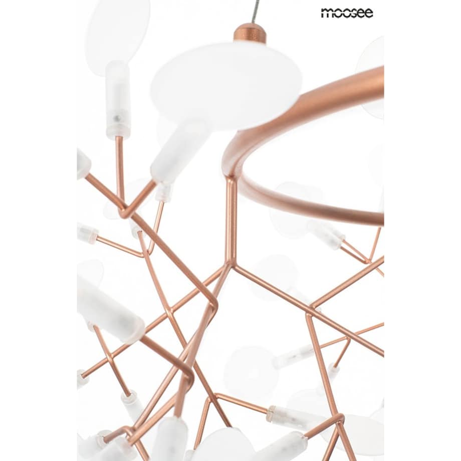 Lampa wisząca Flora MSE010100207 LED 32,4W miedziana