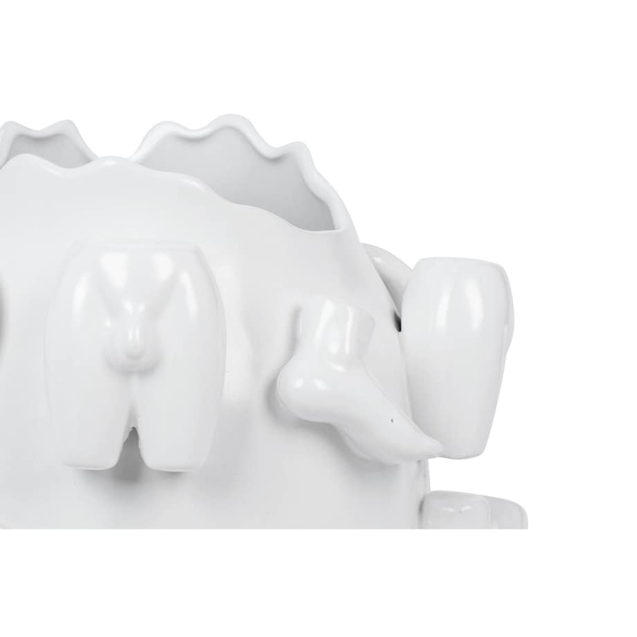 KARE wazon dekoracyjny BODY PARTS 37cm biały