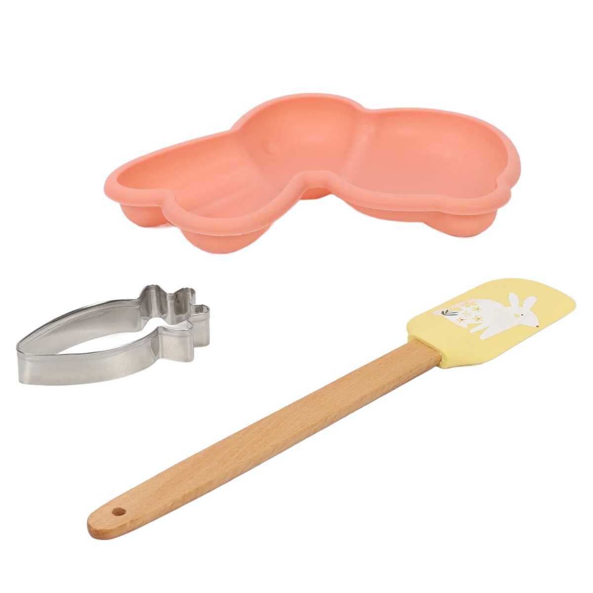 Zestaw akcesoriów do pieczenia z motywem wielkanocnym