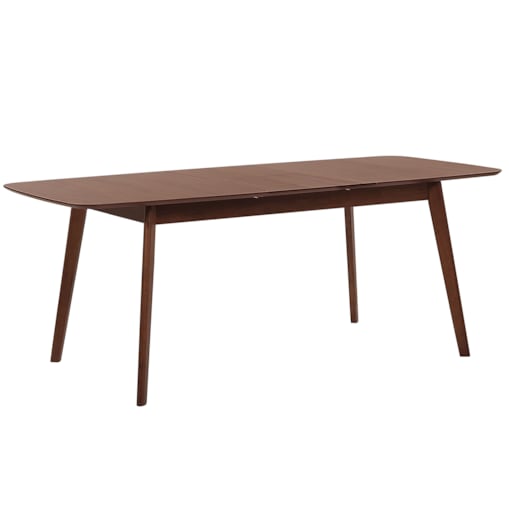 Stół do jadalni rozkładany MADOX Orzech ciemny 120/150 cm 75 cm