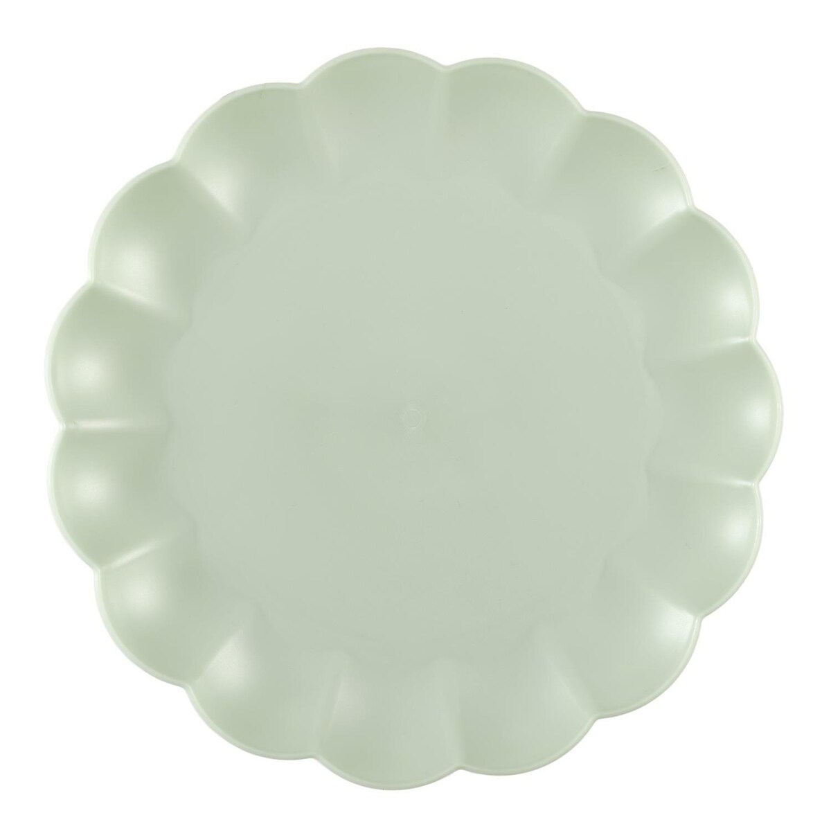 TALERZ OBIADOWY Iris 25,5 cm Z TWORZYWA PP zielony jasny