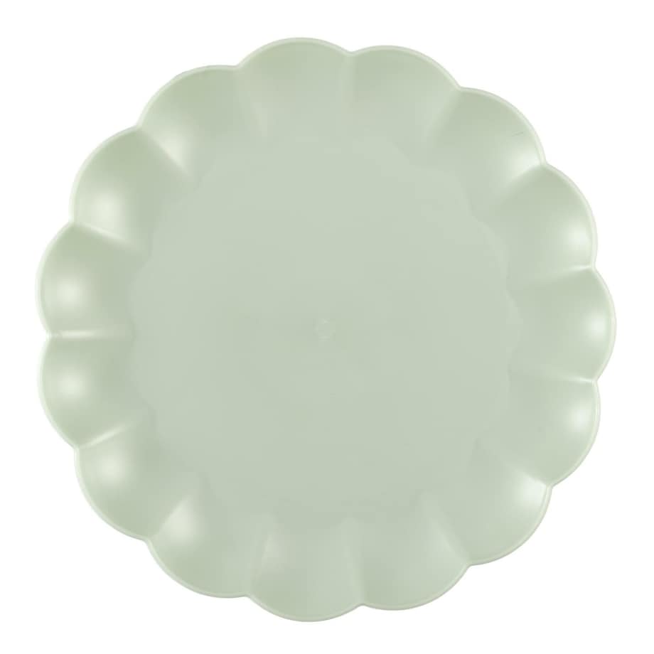 TALERZ OBIADOWY Iris 25,5 cm Z TWORZYWA PP zielony jasny