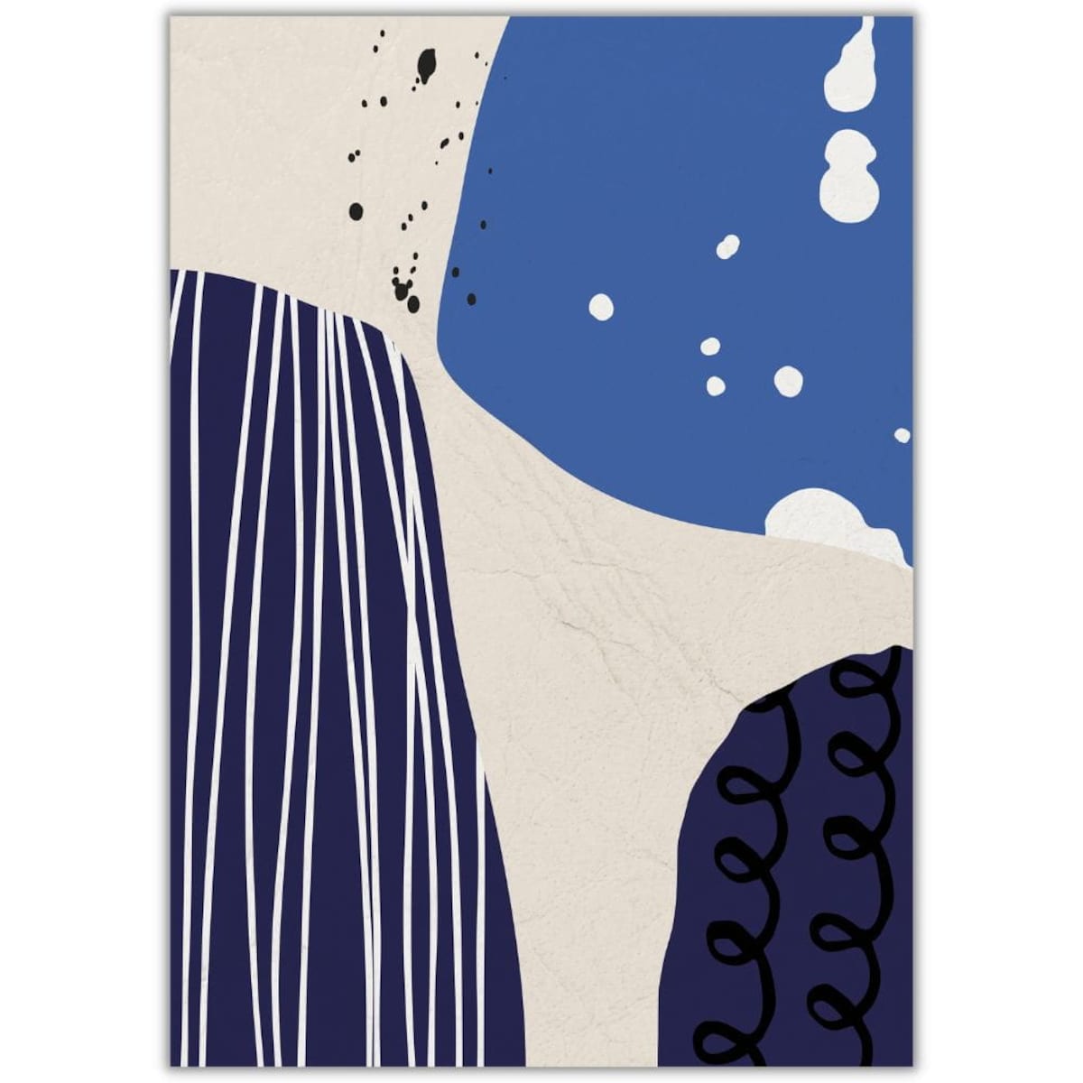 plakat geometric abstract 4 50x70 cm