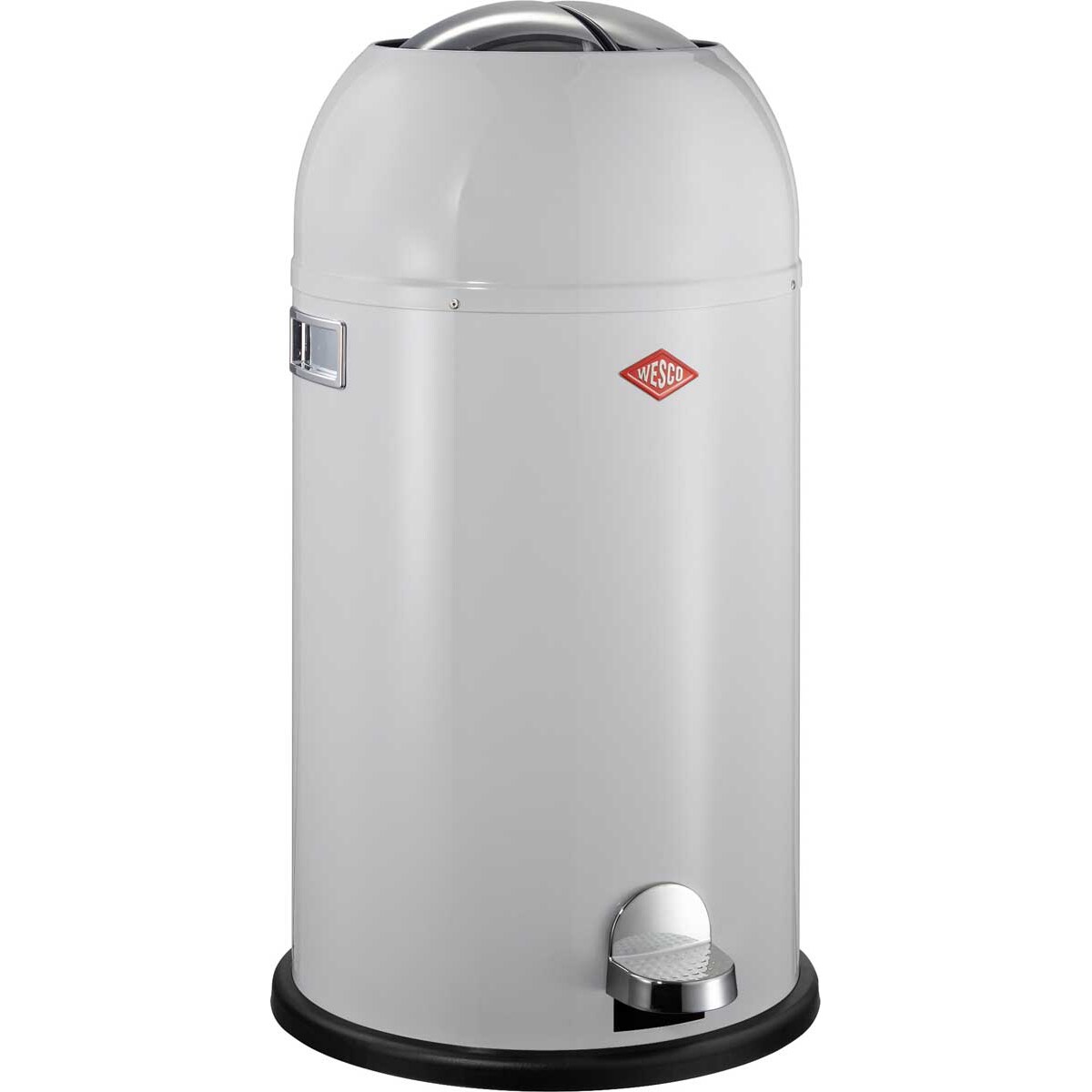 Kosz na śmieci szary 33l Kickmaster Wesco