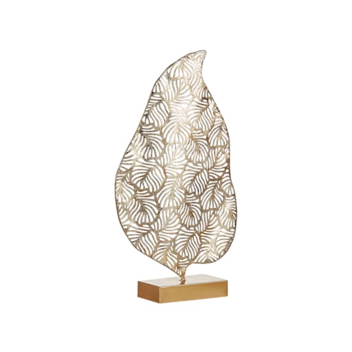 Figurka liść złota LITHIUM