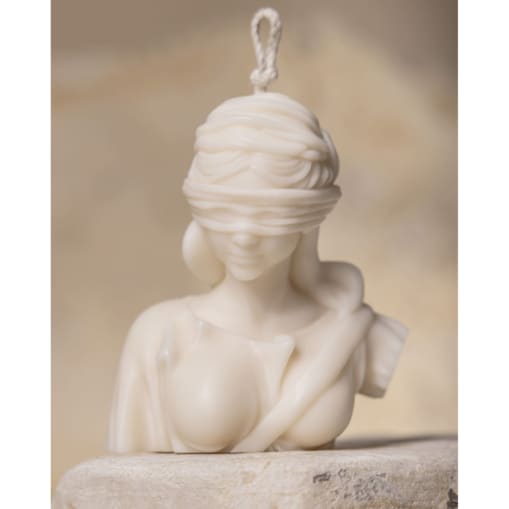 Świeca sojowa Margot M w formie dekoracyjnego popiersia – stylowa ozdoba do eleganckich wnętrz
