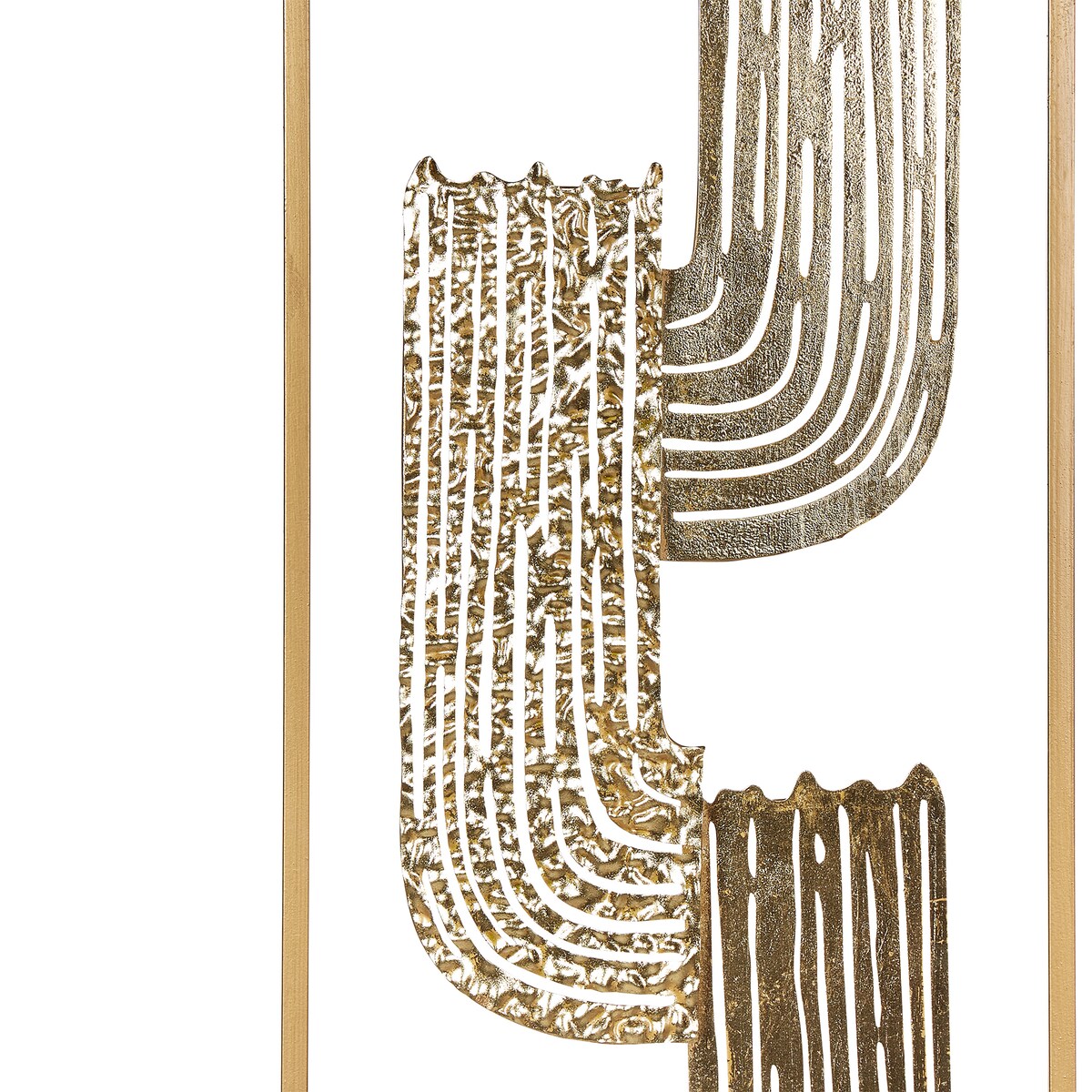 Dekoracja ścienna THULIUM Metal 75 cm Złoty