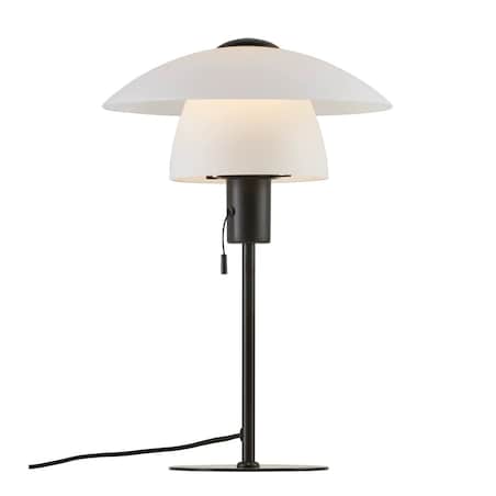 Skandynawska lampa biurkowa Verona 2010875001 Nordlux biała czarna
