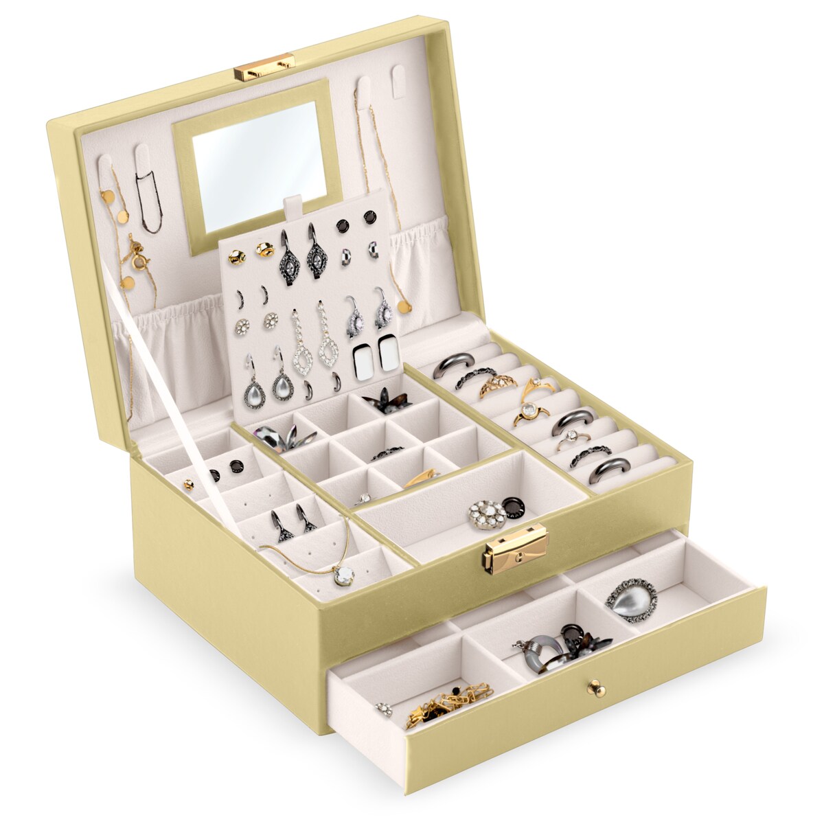 Szkatułka na biżuterię skrzynka pudełko kuferek Massido