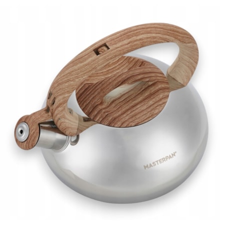 Czajnik Z Gwizdkiem Mały Tradycyjny Stal Nierdzewna 2L Na Indukcję Gaz