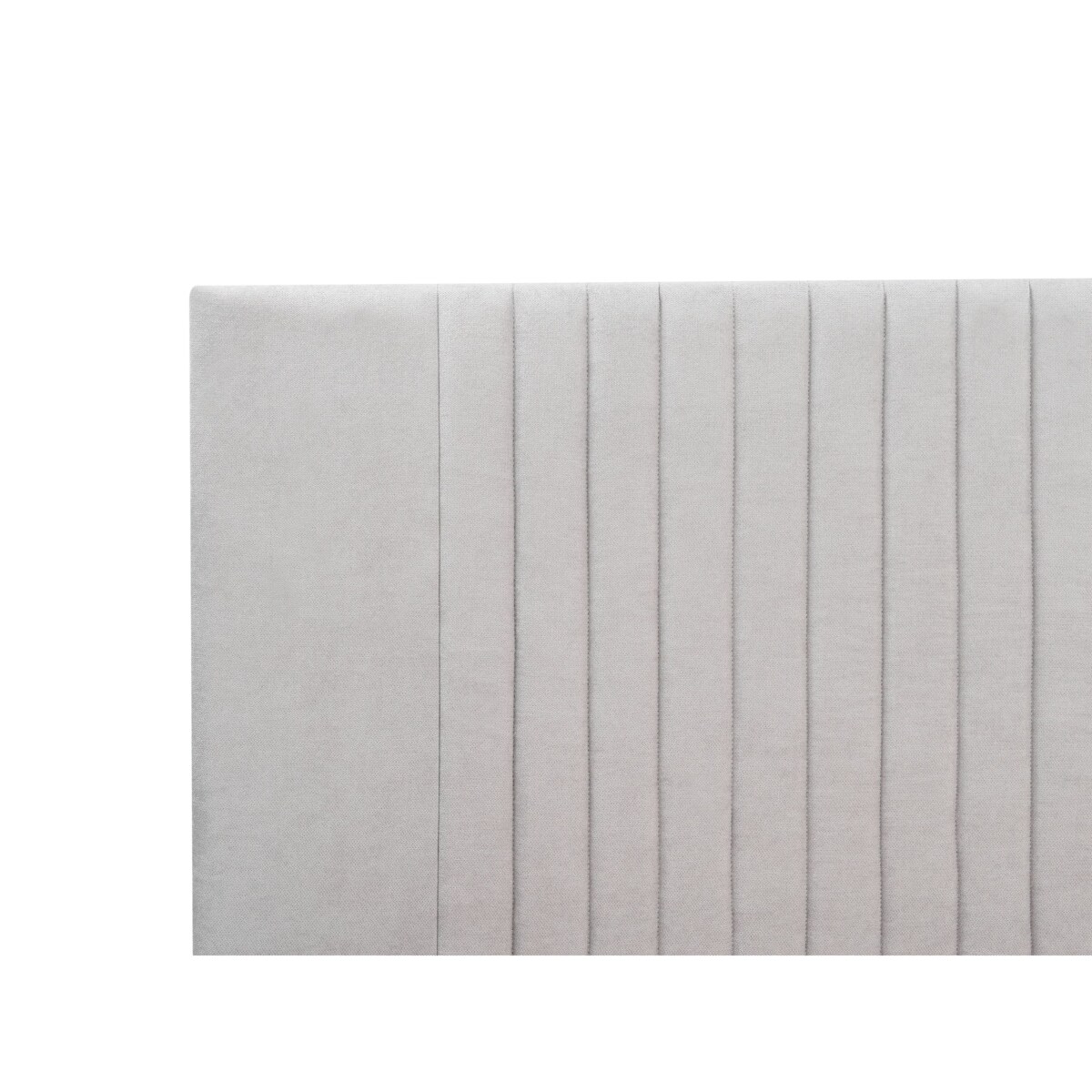 Łóżko Szenil TALENCE 180 x 200 cm Jasnoszary