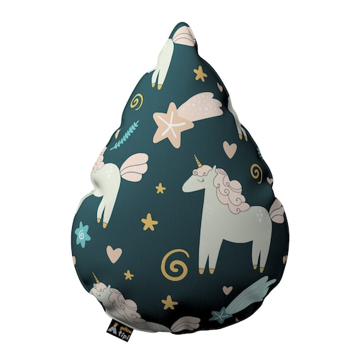 Poduszka Sweet Drop, niebieski, 55x15x35cm, Magic Collection