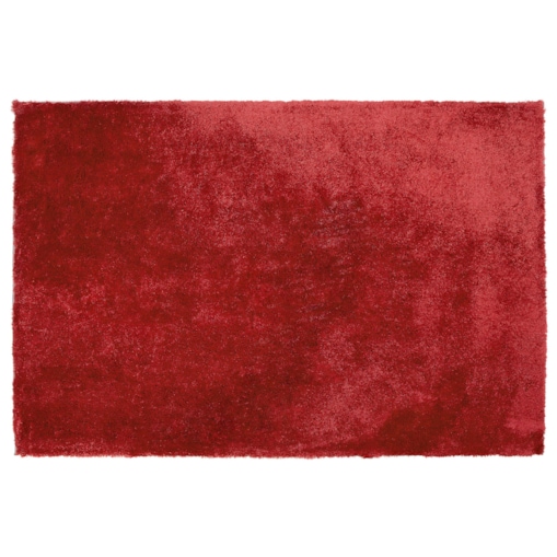Dywan shaggy 160 x 230 cm czerwony EVREN