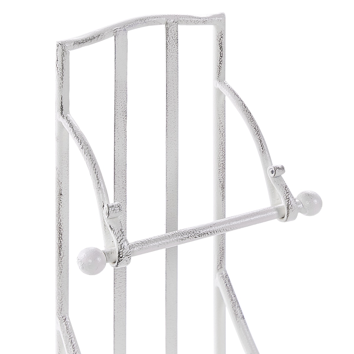 Stojak na papier toaletowy BRISA Metal Biały