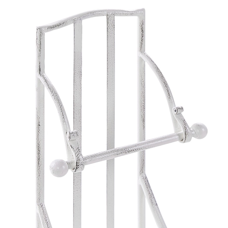 Stojak na papier toaletowy BRISA Metal Biały