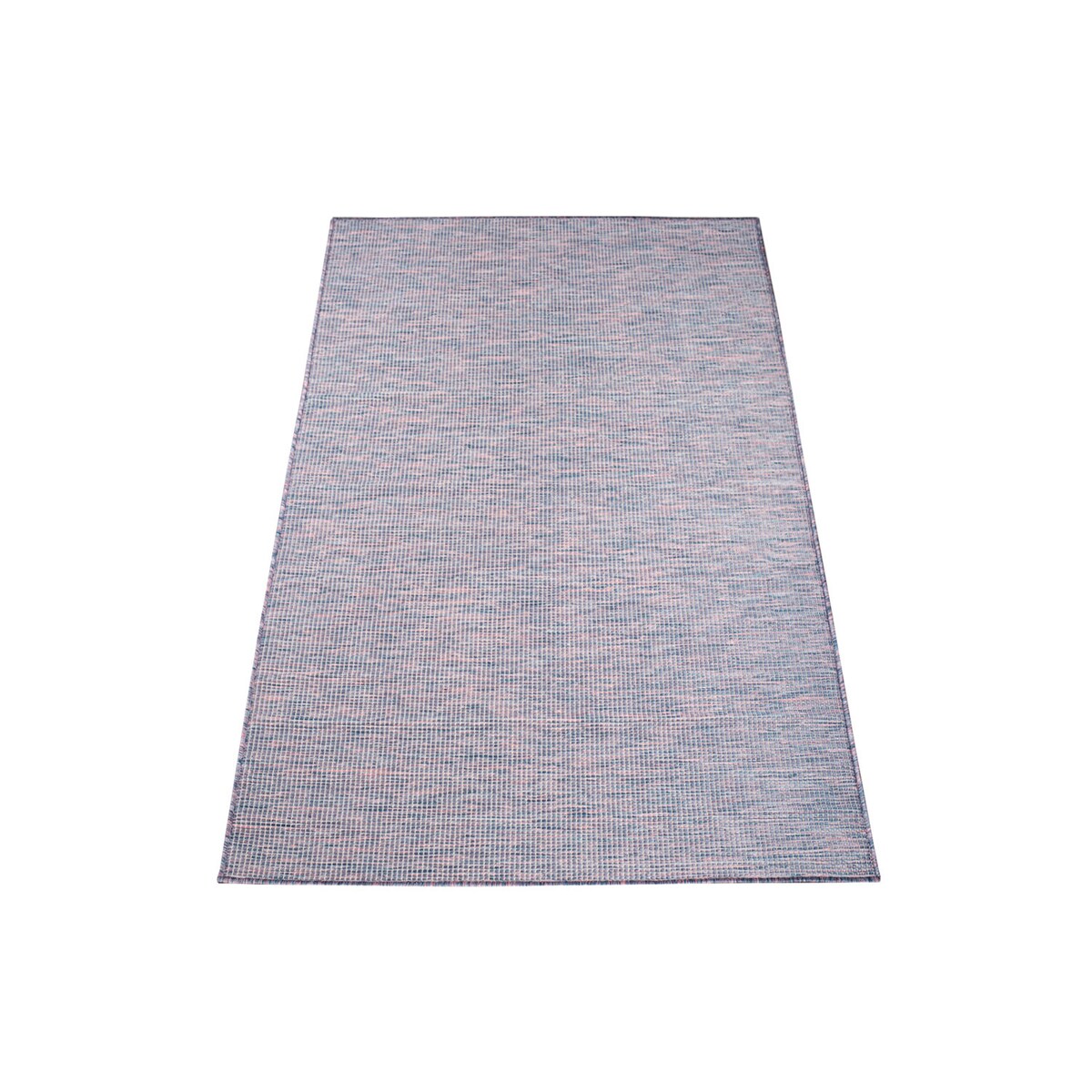 Dywan na zewnątrz i do wnętrz gładki Paloa 27780 Niebieski Róż 150x150