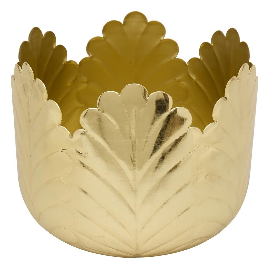 Komplet dwóch złotych osłonek, złote 21x18 cm, Belli