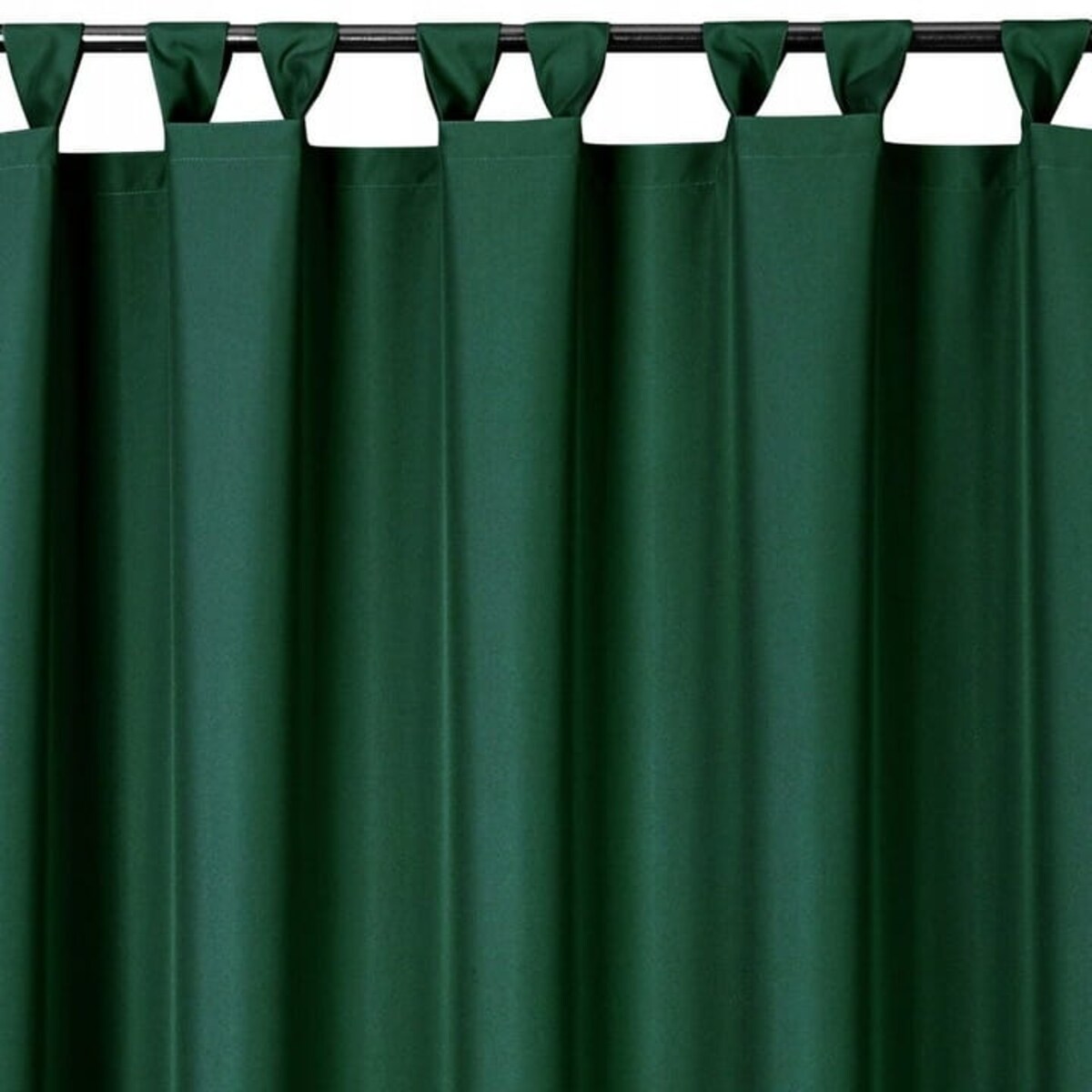 Zasłona Ogrodowa Tarasowa Wodoodporna 155 x 200 cm Zielona na Szelkach Rzep