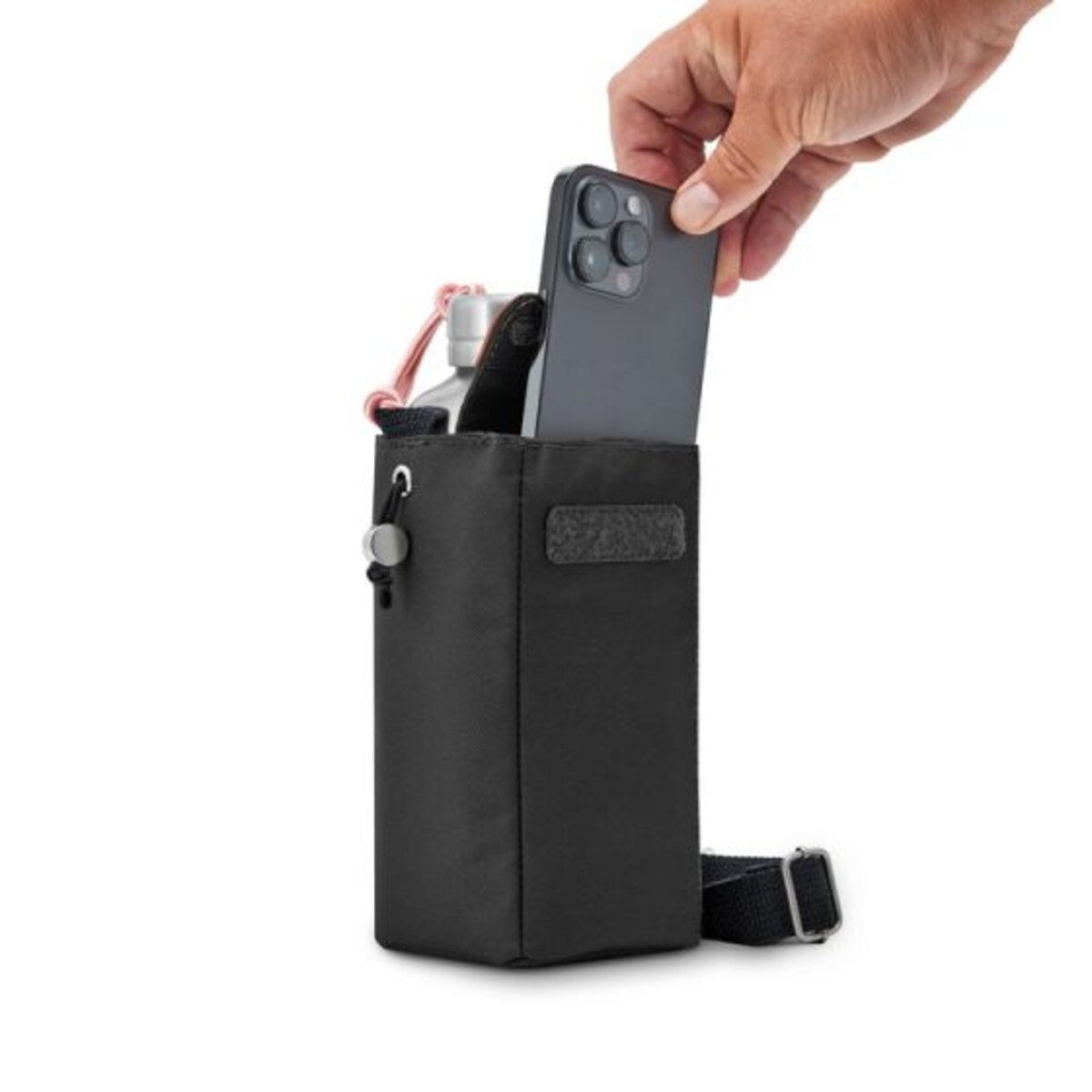 Torba termiczna na butelkę (czarna) Black+Blum