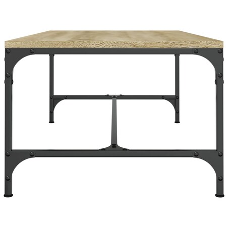 vidaXL Stolik kawowy, dąb sonoma 100x50x35 cm materiał drewnopochodny