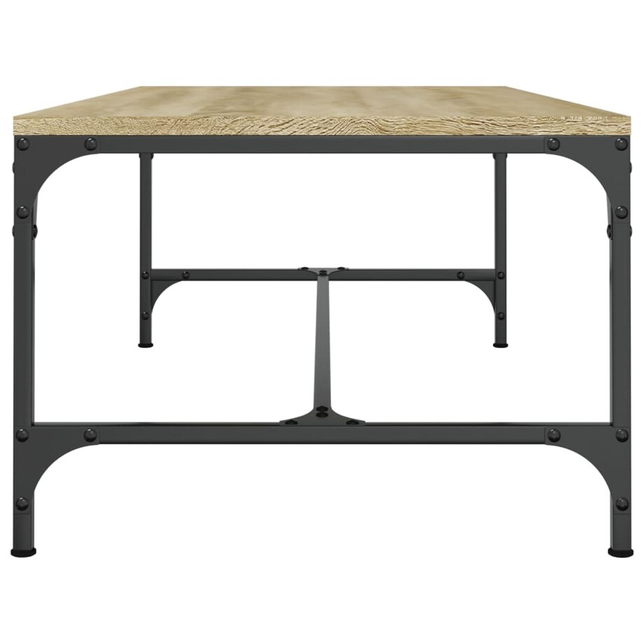 vidaXL Stolik kawowy, dąb sonoma 100x50x35 cm materiał drewnopochodny