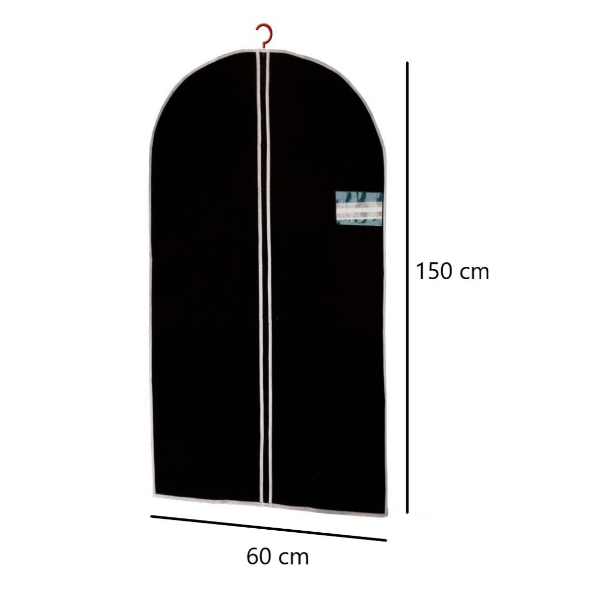 Pokrowiec na ubrania – 2 sztuki 150x60 cm w komplecie