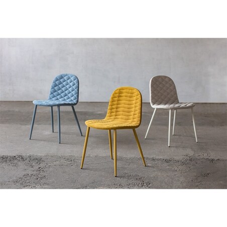 Nord Lux Form krzesło Sonia - jasnoniebieskie S1A1K3Q2