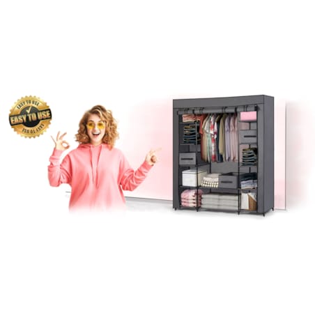 Szafa tekstylna garderoba materiałowa Massido 680010