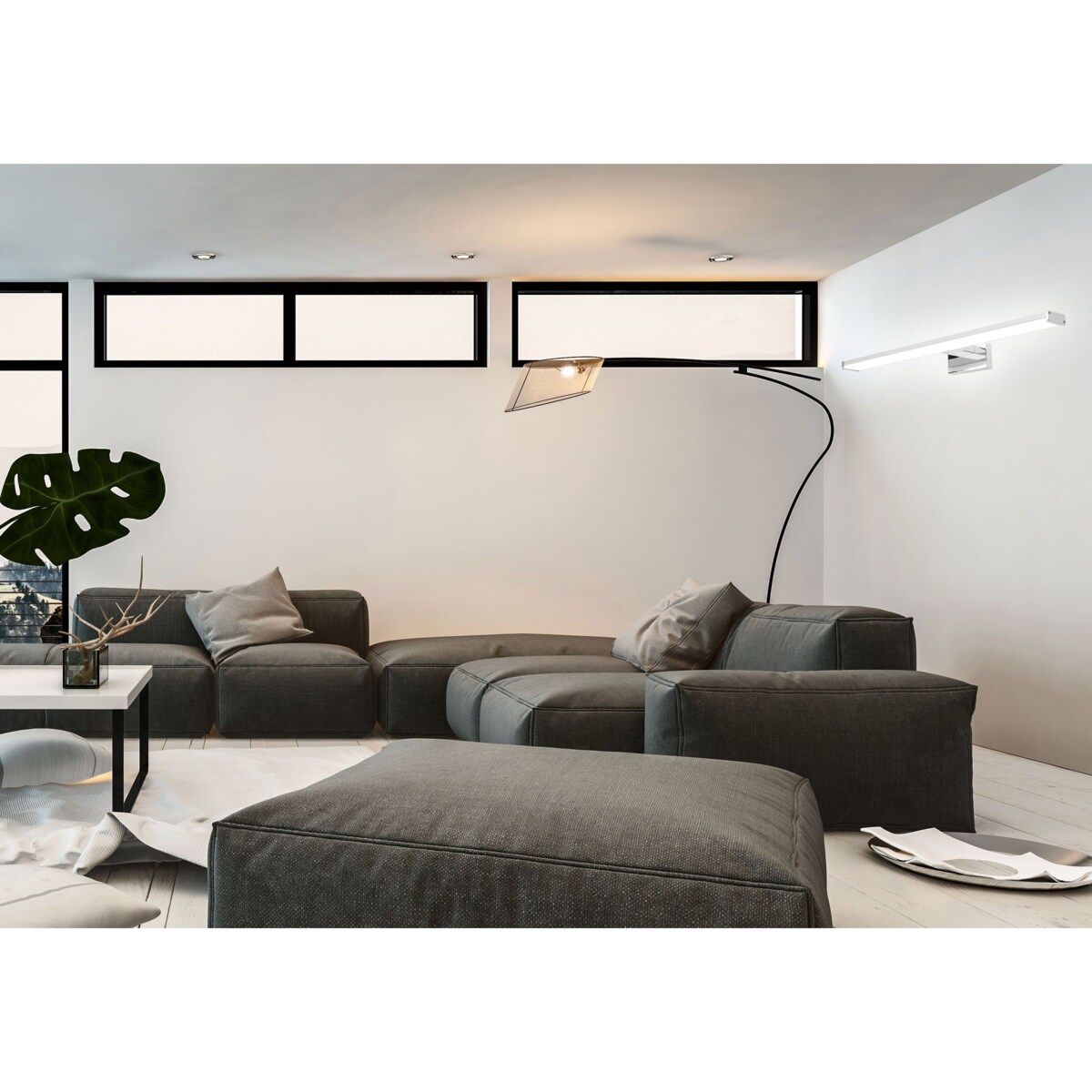 Kinkiet Led App368-1W 40Cm Chrom, Metal