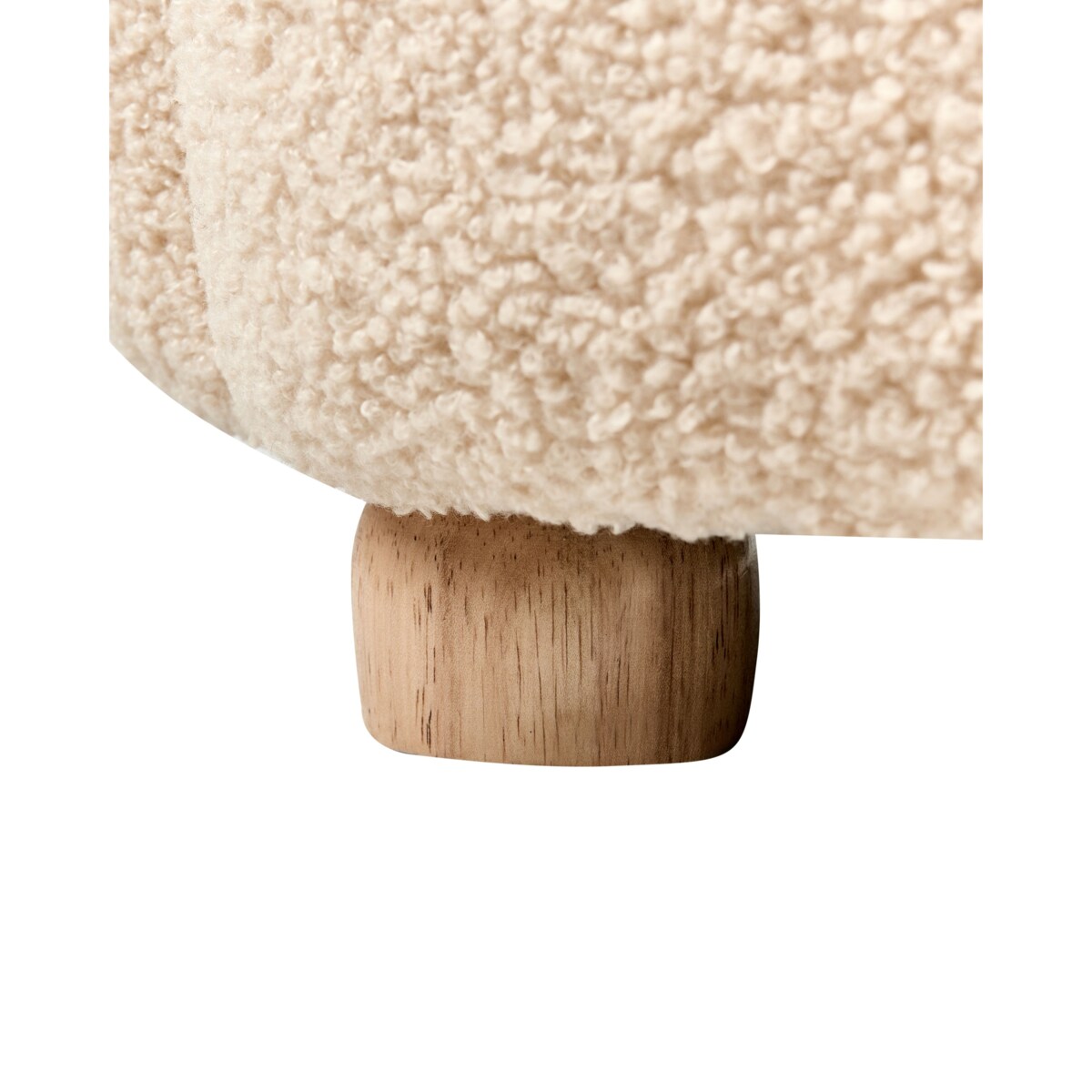 Fotel dziecięcy boucle kot beżowy ZOAR