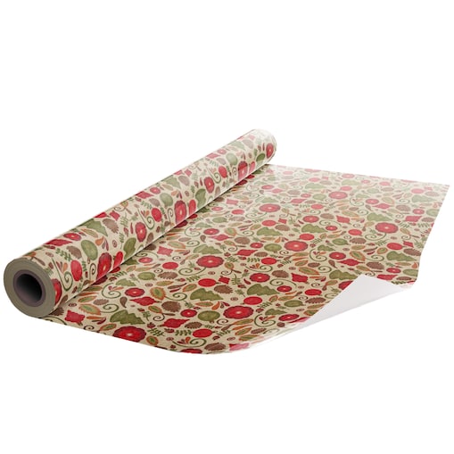 Papier Prezentowy Do Pakowania Prezentów 25 m MEGAROLKA Świąteczny Do Paczek Boże Narodzenie Ozdobny