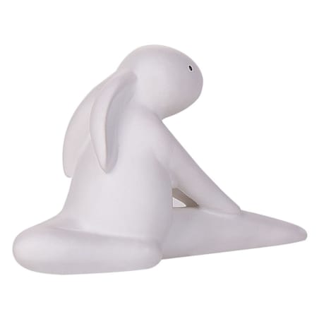 Zestaw 3 figurek dekoracyjnych zając biały BREST