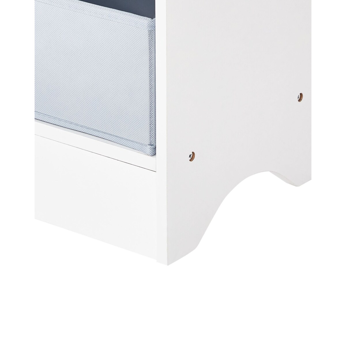 Regał 3 półki TUMBY Biały