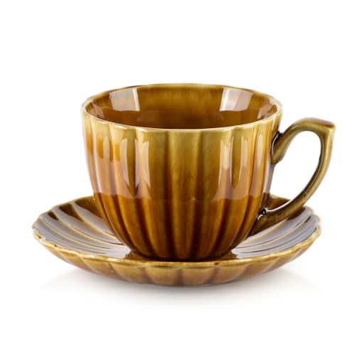 EVIE HONEY Filiżanka ze spodkiem 300ml