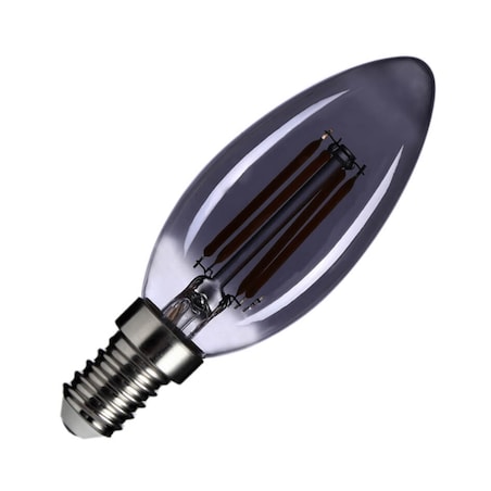 Świecznikowa żarówka 552-B35-DIM-SM Italux LED E14 4W 130lm 2200K przydymiony grafit