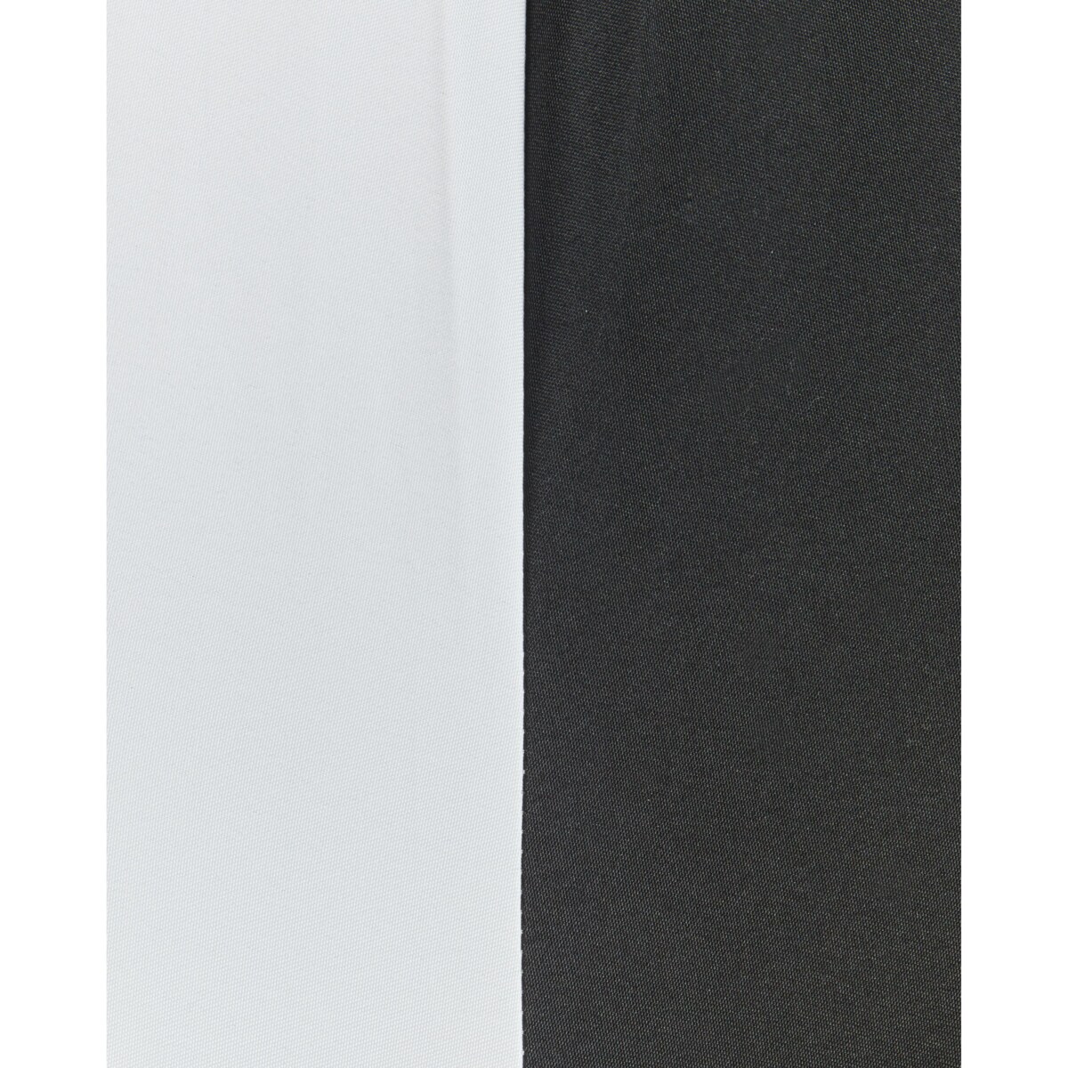 Parasol ogrodowy 245 cm MINOA Czarny/ biały