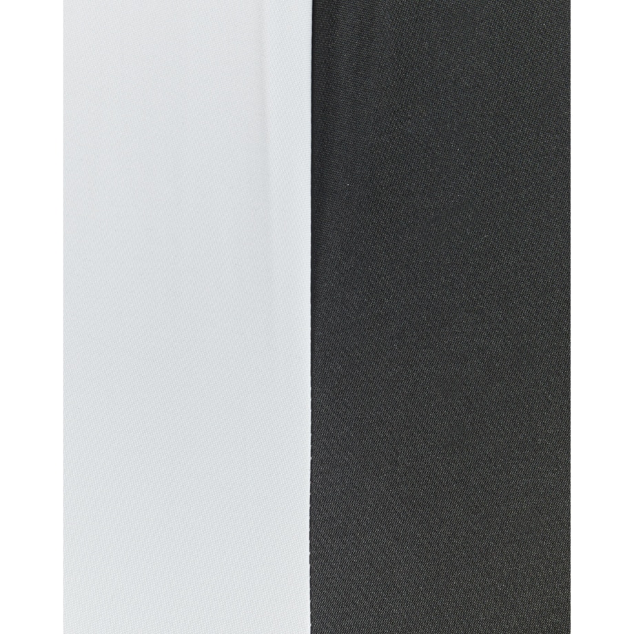 Parasol ogrodowy 245 cm MINOA Czarny/ biały