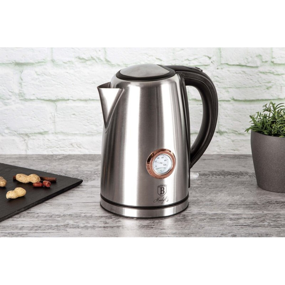 Czajnik Elektryczny 1.7L Z Termometrem Berlinger Haus Bh-9073