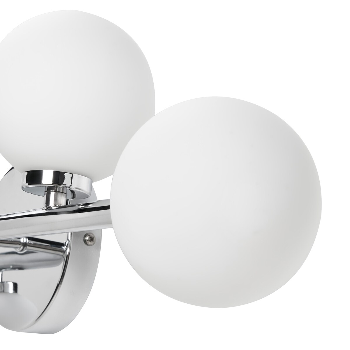 Lampa ścienna MINOTOS Srebrny Metal