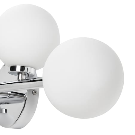 Lampa ścienna MINOTOS Srebrny Metal