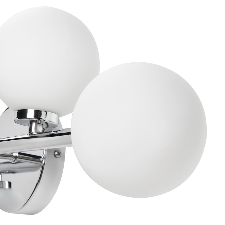 Lampa ścienna MINOTOS Srebrny Metal