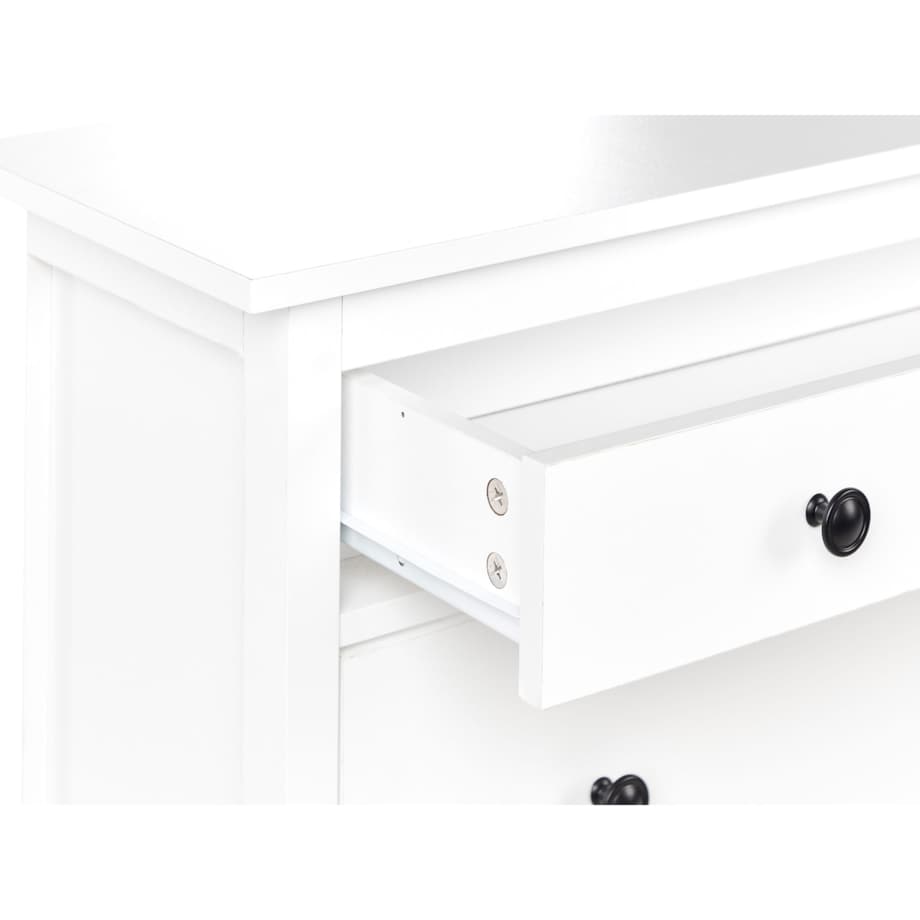 Szafka na buty 2 przegrody biała GIBSON