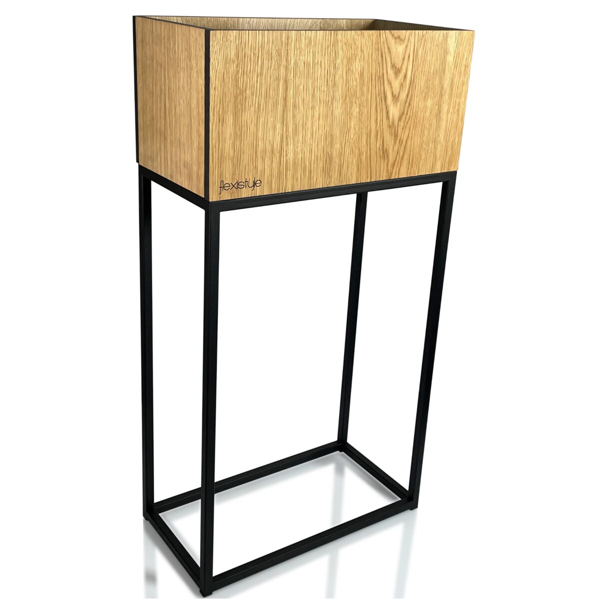 Kwietnik LOFT FIORINO dąb 42x22x80 cm