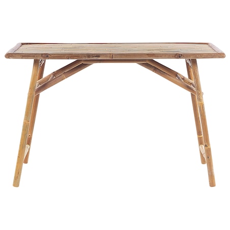Stół ogrodowy MOLISE 120 cm 69 cm Bambus Jasnobrązowy