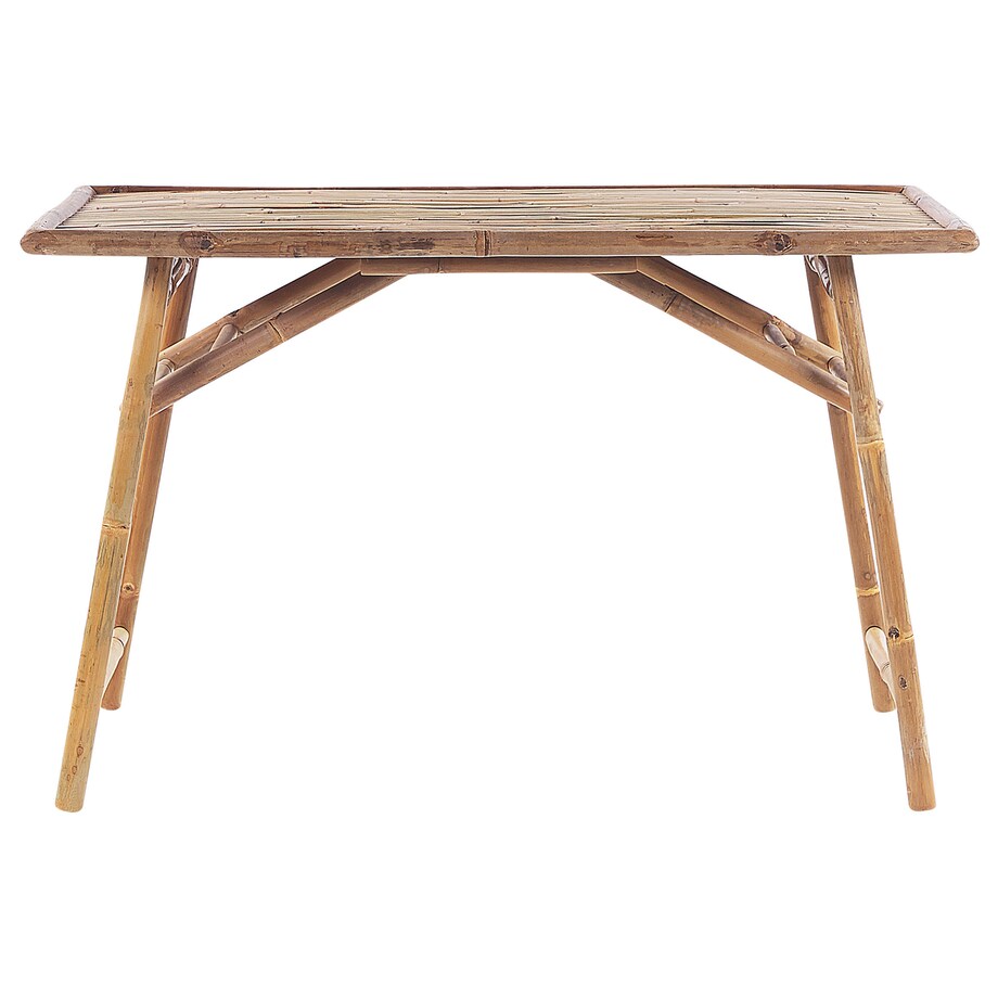 Stół ogrodowy MOLISE 120 cm 69 cm Bambus Jasnobrązowy